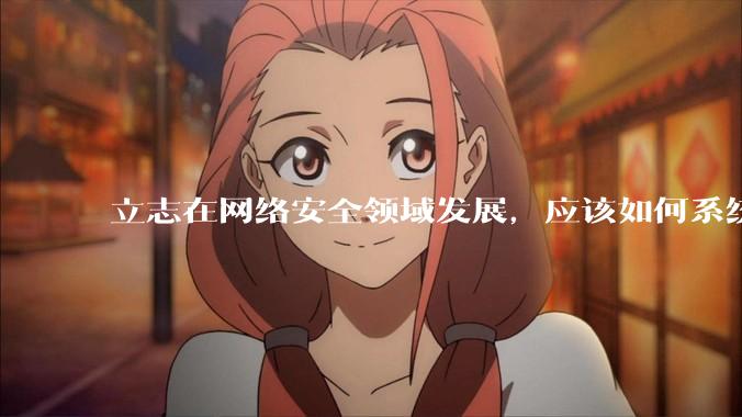立志在网络安全领域发展，应该如何系统学习安全知识？