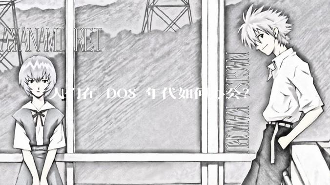 人们在 DOS 年代如何办公？